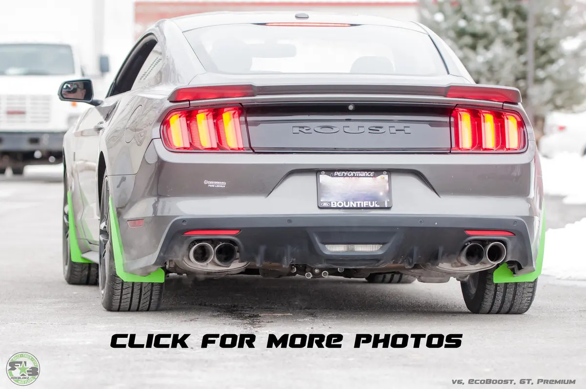 Ford Mustang Splash Guards 2015-2023 1