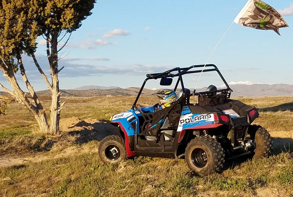 Polaris Rzr 170 2014+ Mud Flaps / Fender Extensions, Front & Rear 1