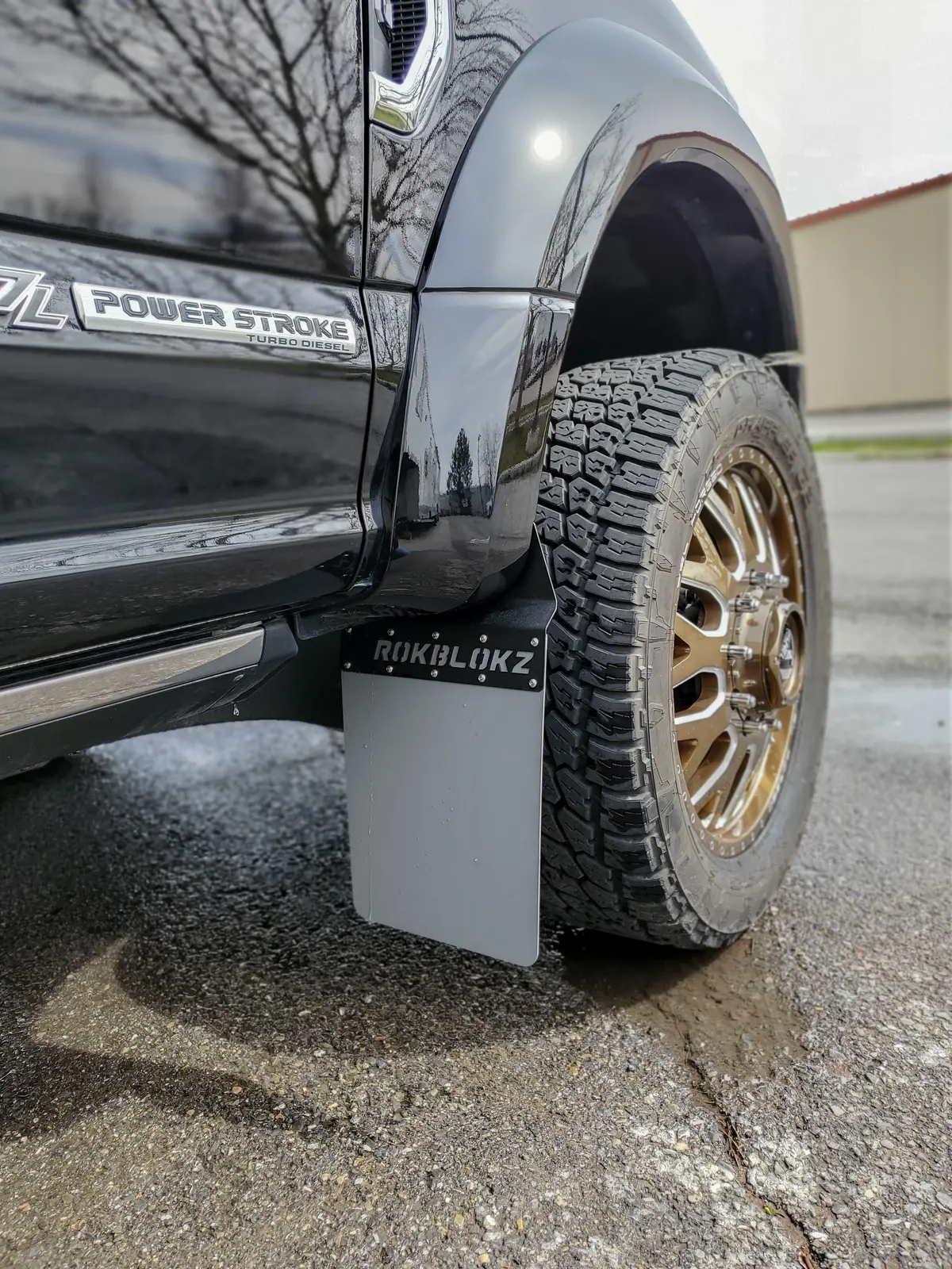 Ford F-450 Super Duty Drw (Dually) 2017+ Mud Flaps 12