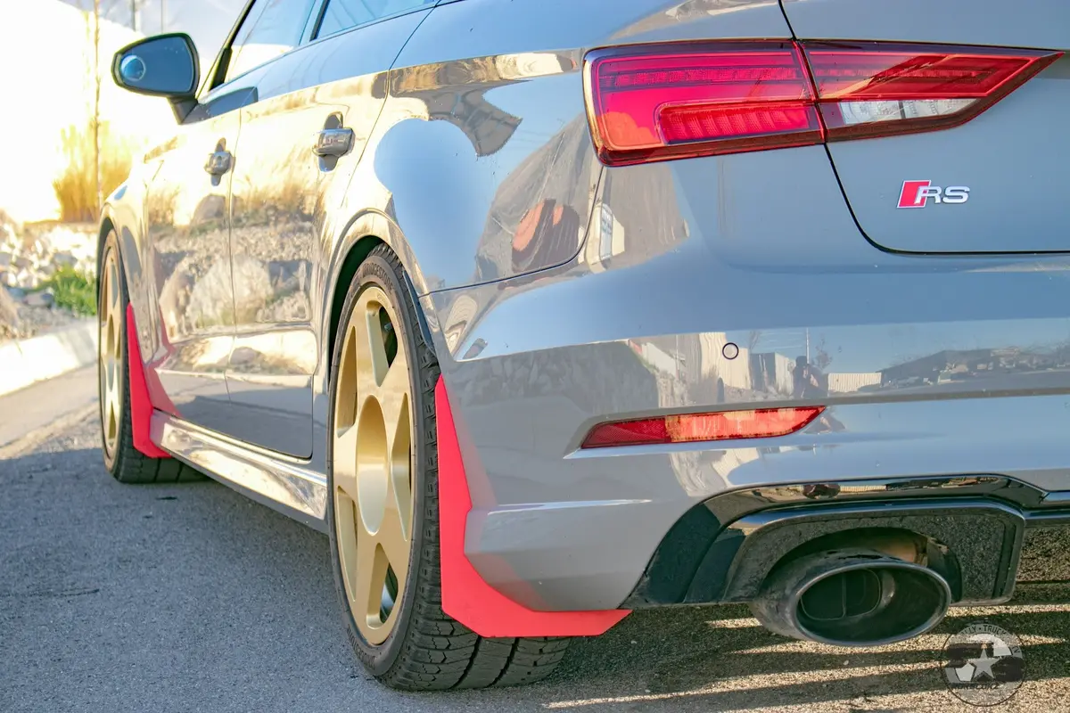 Audi A3/S3/Rs3 Sedan 2013-2020 Splash Guards & Rally Mud Flaps 10