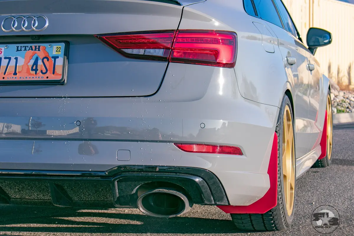 Audi A3/S3/Rs3 Sedan 2013-2020 Splash Guards & Rally Mud Flaps 6