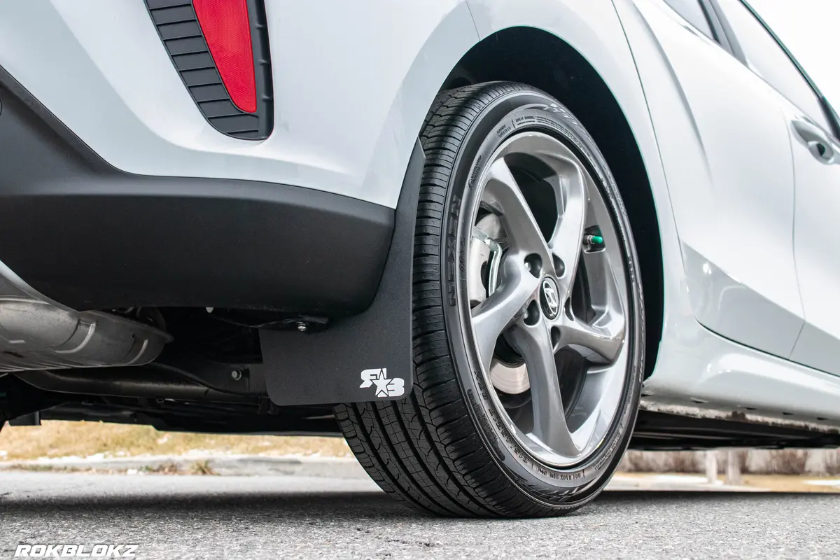 Hyundai Veloster (2Nd Gen) 2019-2022 Rally Mud Flaps 6