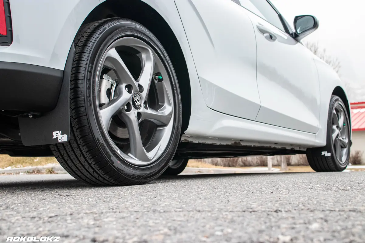 Hyundai Veloster (2Nd Gen) 2019-2022 Rally Mud Flaps 12