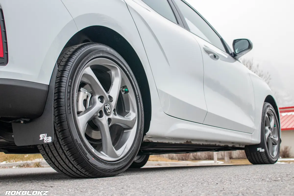 Hyundai Veloster (2Nd Gen) 2019-2022 Rally Mud Flaps 13
