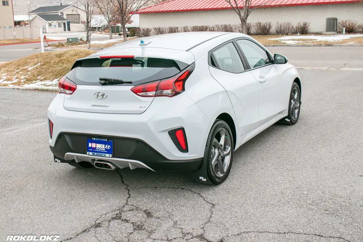 Hyundai Veloster (2Nd Gen) 2019-2022 Rally Mud Flaps 11