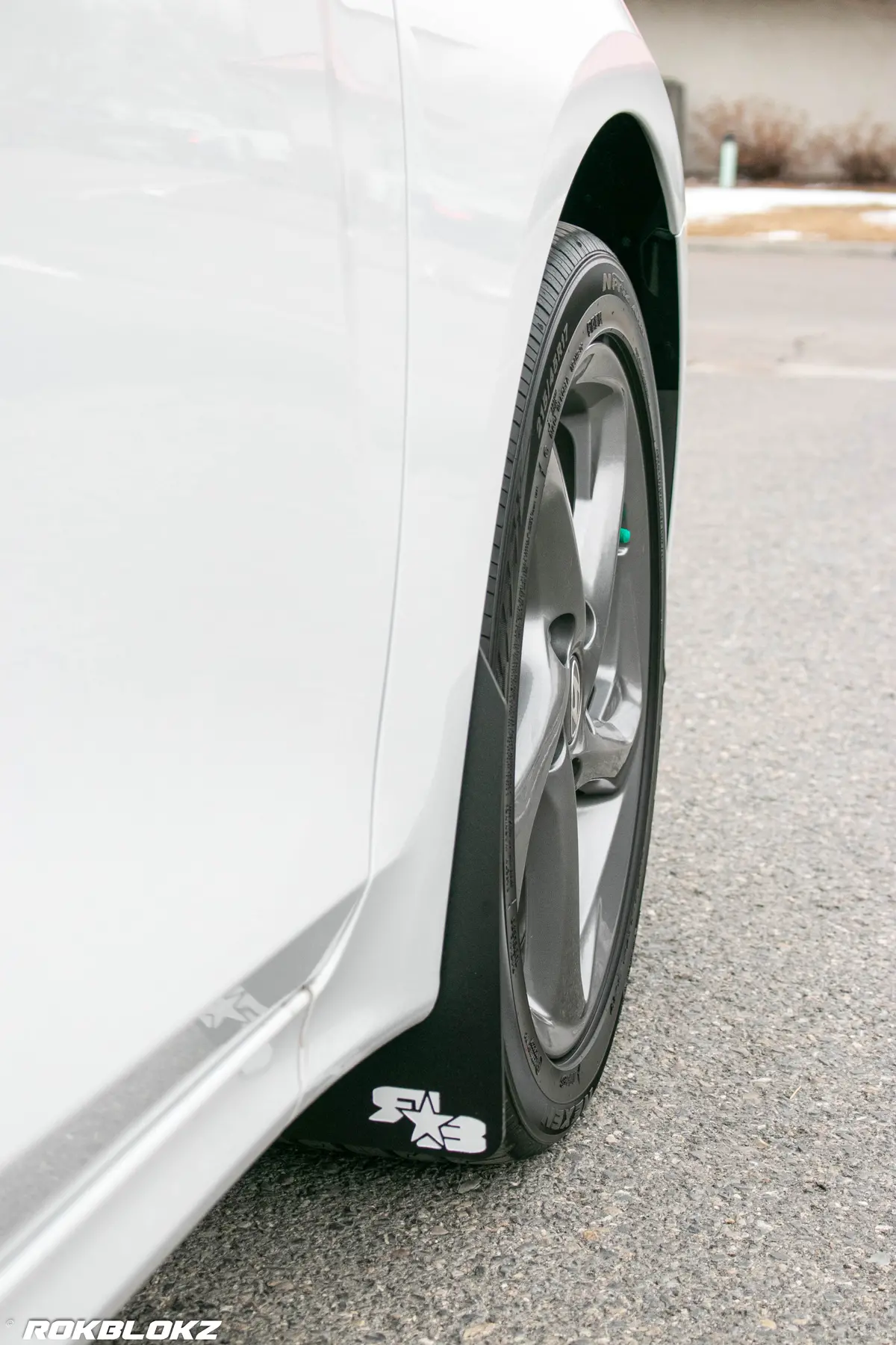 Hyundai Veloster (2Nd Gen) 2019-2022 Rally Mud Flaps 4