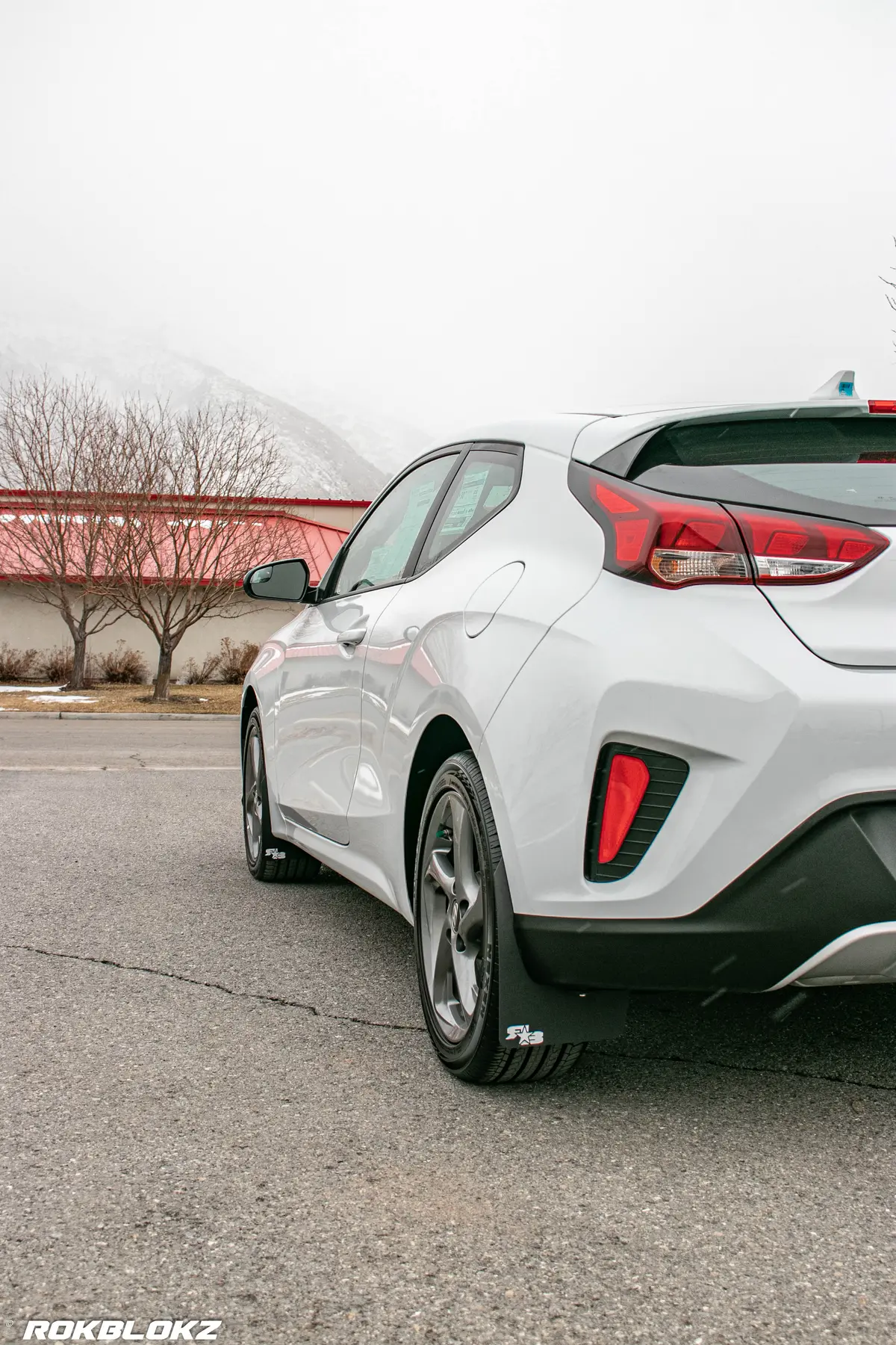 Hyundai Veloster (2Nd Gen) 2019-2022 Rally Mud Flaps 7