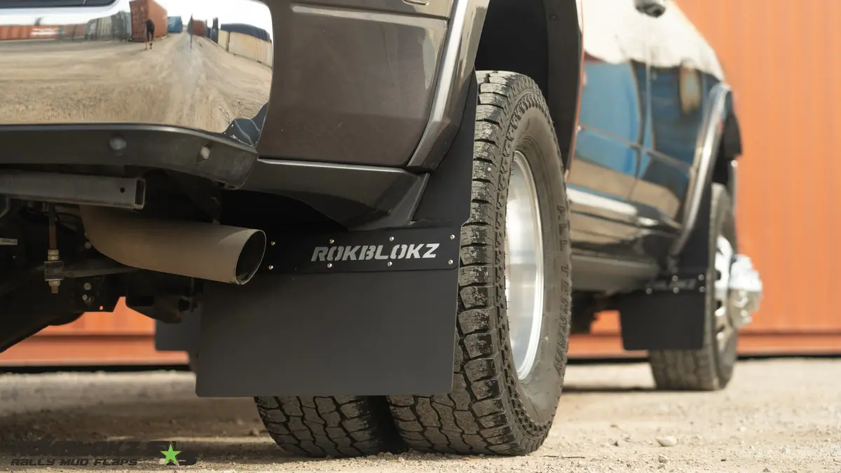 Ram 3500 Dually (5Th Gen) 2019+ Step Back Mud Flaps 4