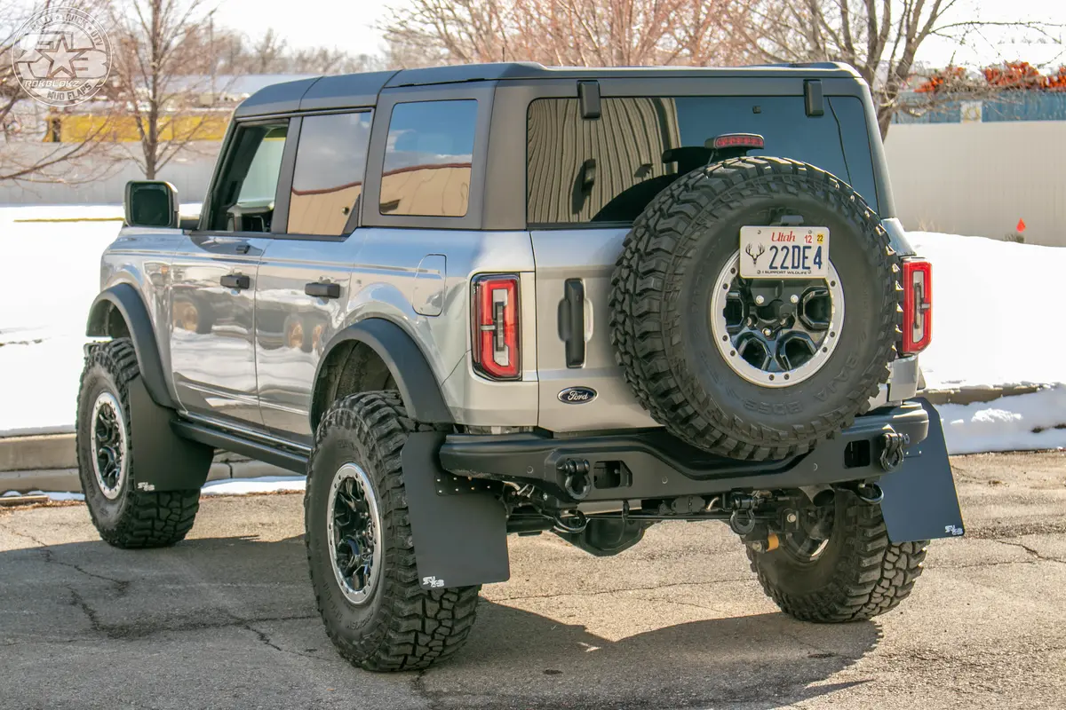 Ford Bronco Mud Flaps 2021+ - Quick Release - Xl Size 1