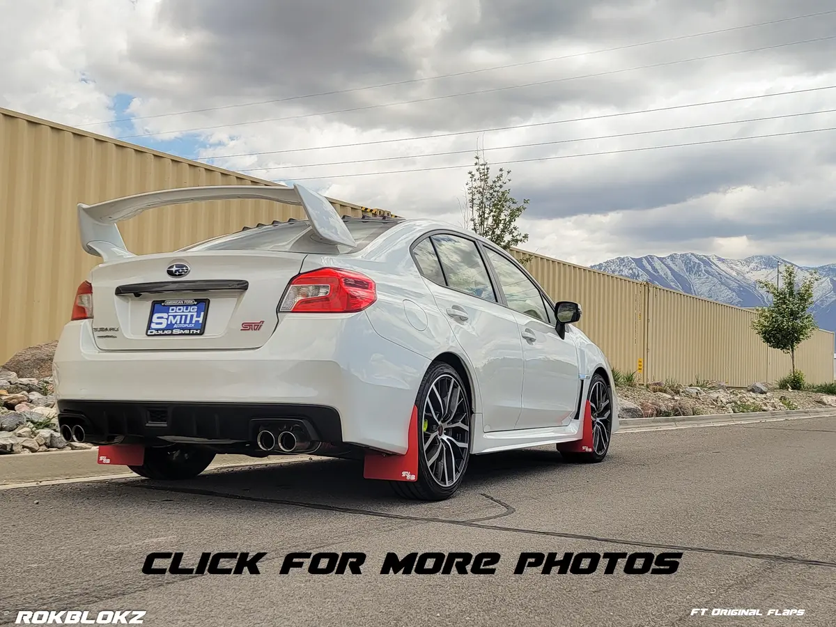 Subaru Wrx Sti Sedan (Va) 2015-2021 Rally Mud Flaps 1