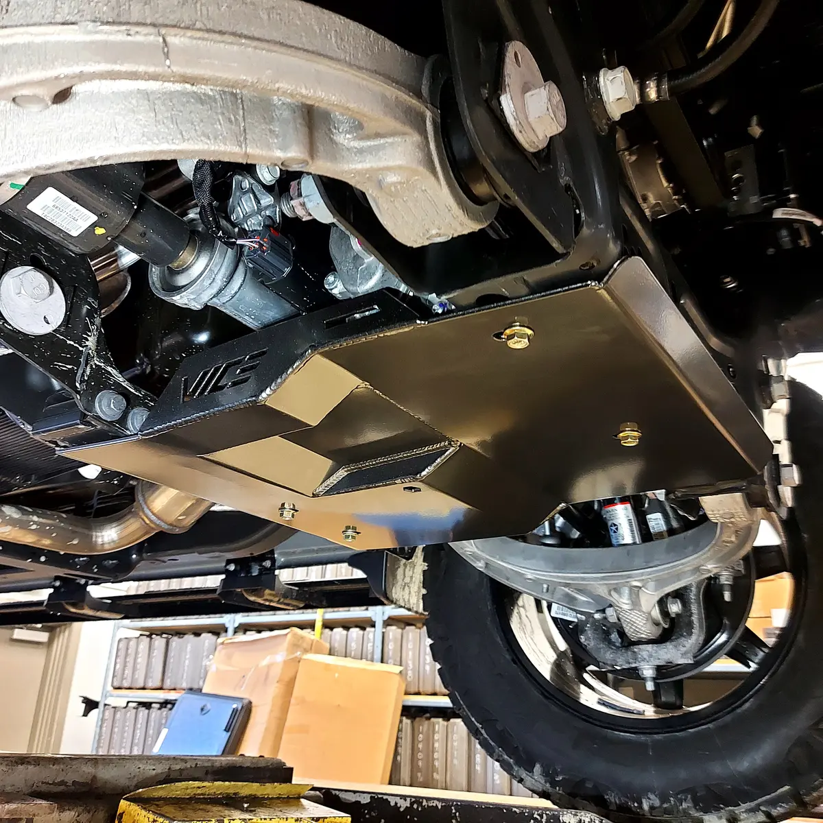 Front Differential & Steering Skid Plate | 5Th Gen | 2019 - 2026 Ram 1500 Dt & Rebel 1