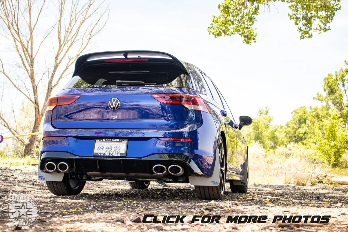 Volkswagen Golf Gti, R (Mk8 ) 2022+ Rally Mud Flaps 1