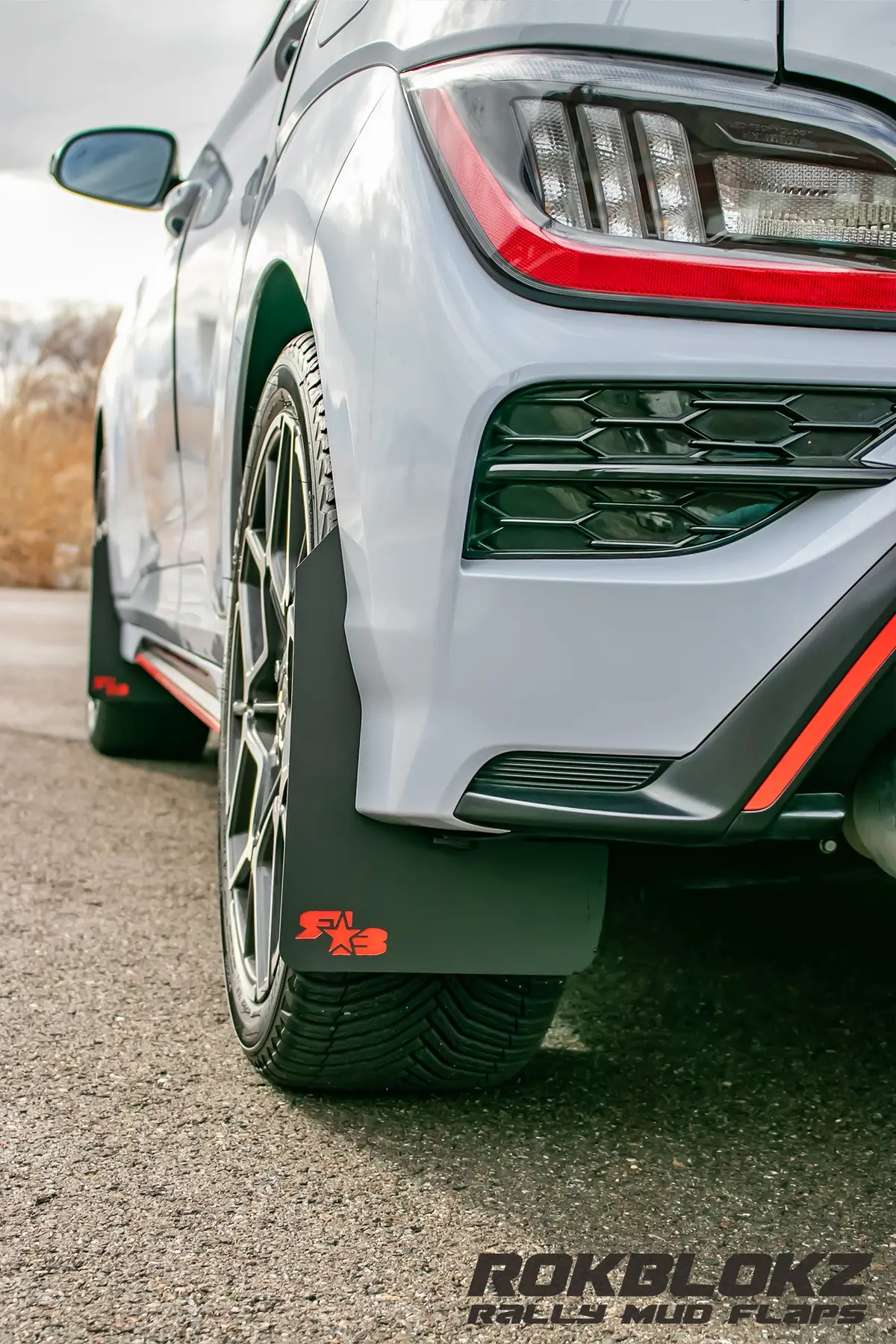 Hyundai Kona 2018-2023 Rally Mud Flaps 10