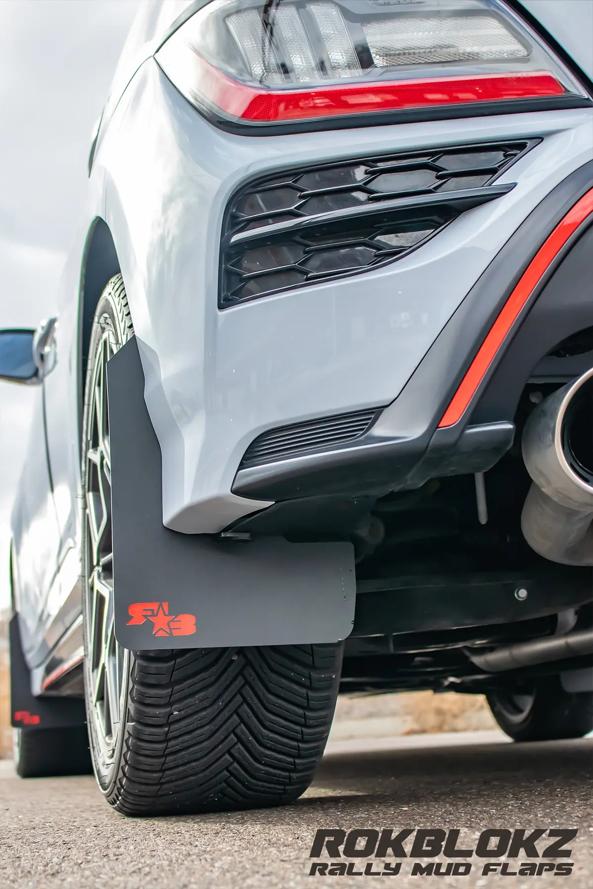 Hyundai Kona 2018-2023 Rally Mud Flaps 5