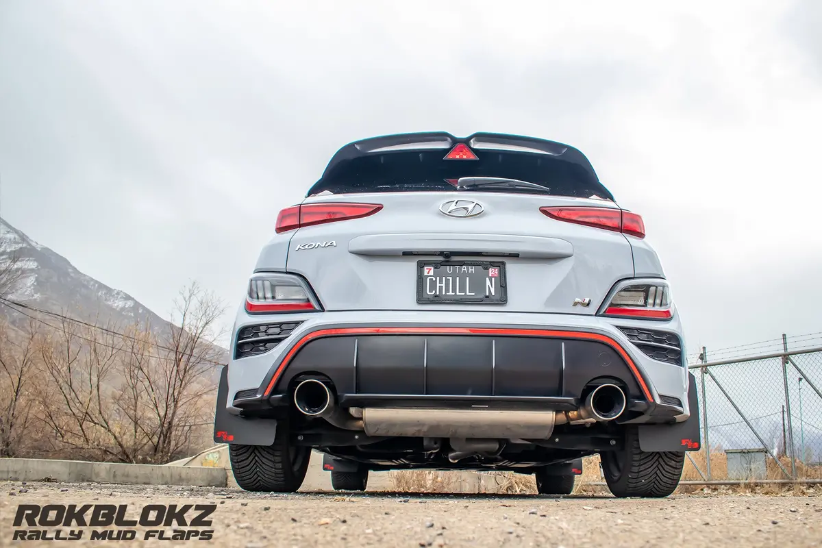 Hyundai Kona 2018-2023 Rally Mud Flaps 7