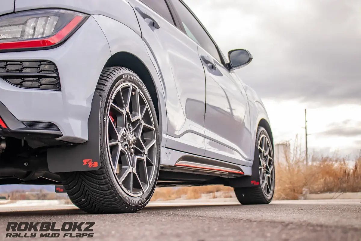 Hyundai Kona 2018-2023 Rally Mud Flaps 6