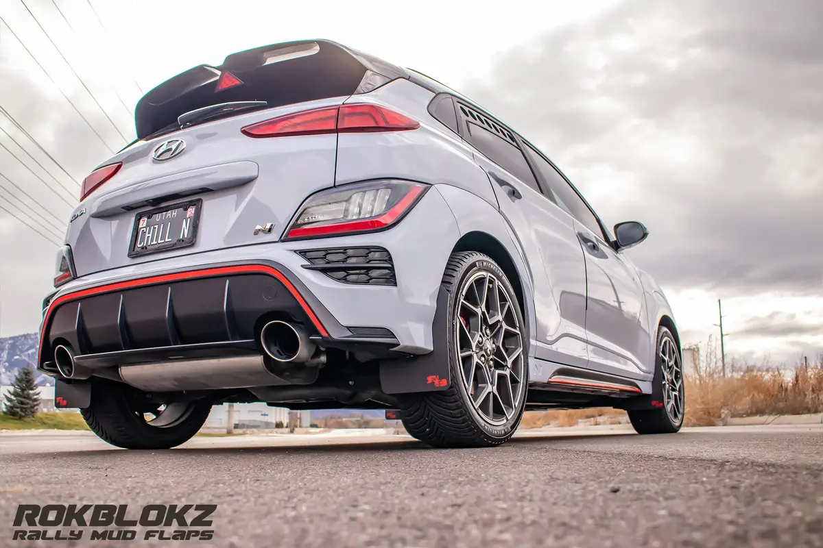 Hyundai Kona 2018-2023 Rally Mud Flaps 12