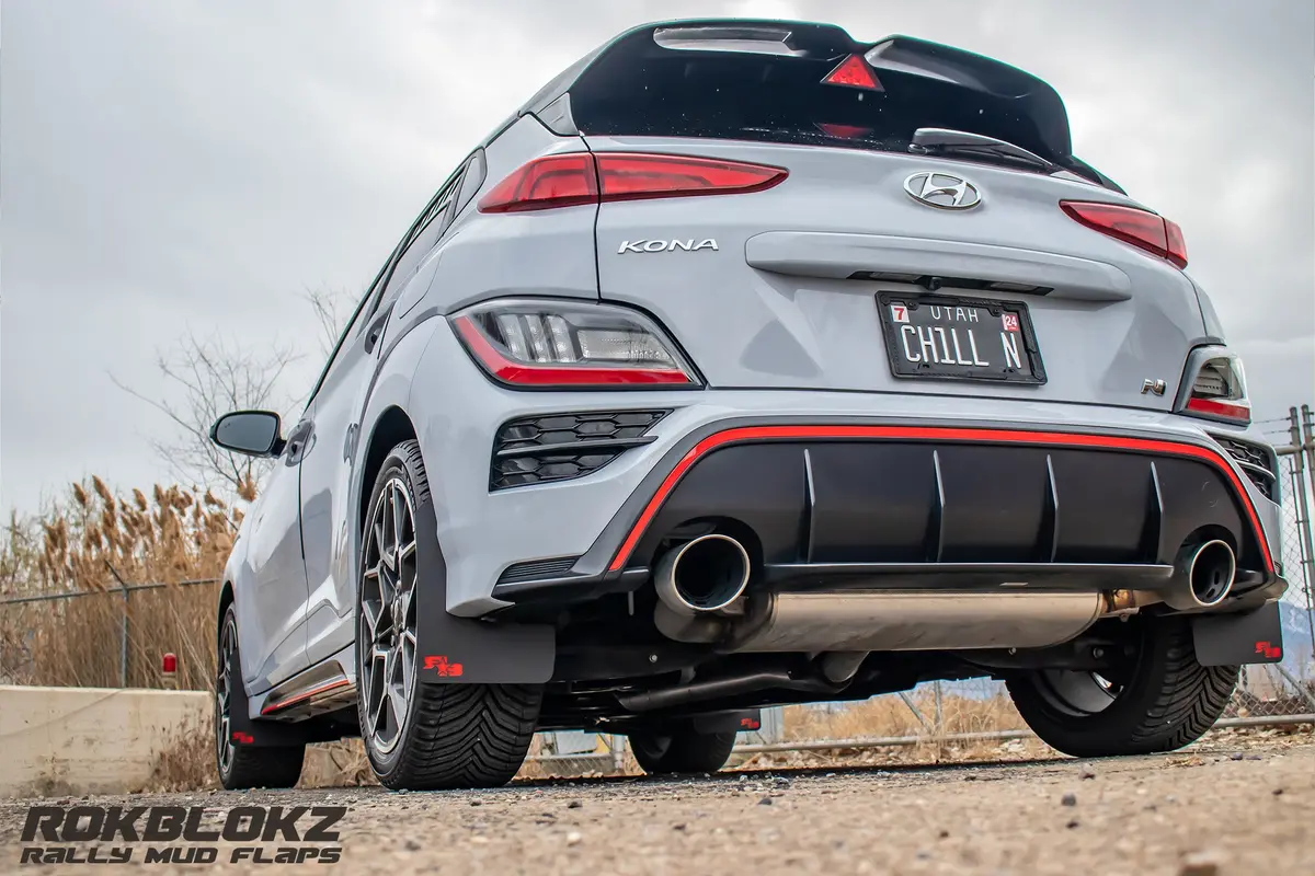 Hyundai Kona 2018-2023 Rally Mud Flaps 8