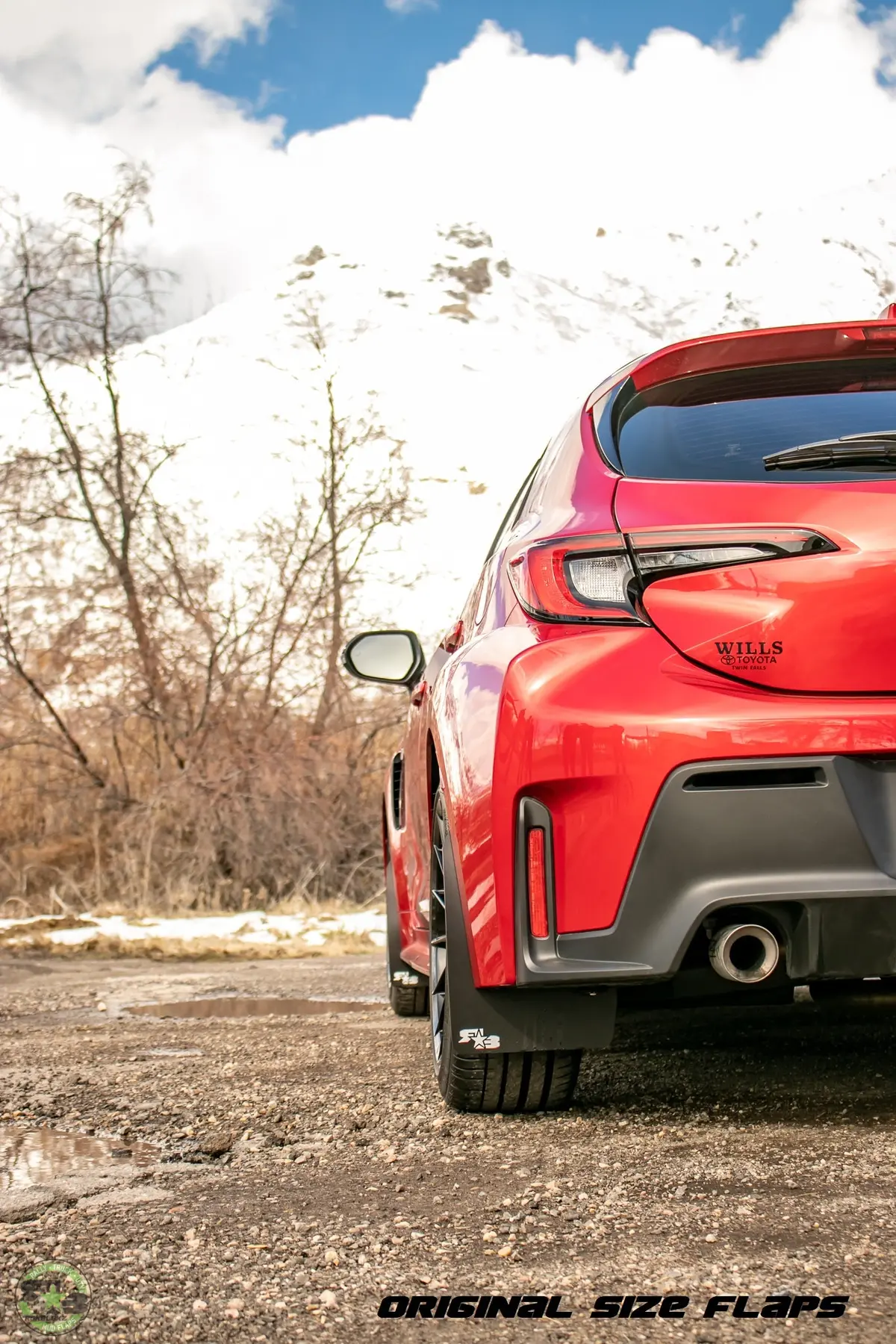 Toyota Gr Corolla 2023+ Rally Mud Flaps 8