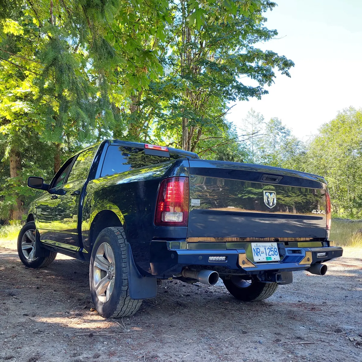High Clearance Mod V2 Rear Bumper, 2013-18 Ram 1500 And 19+ Ram Classic Ds 1