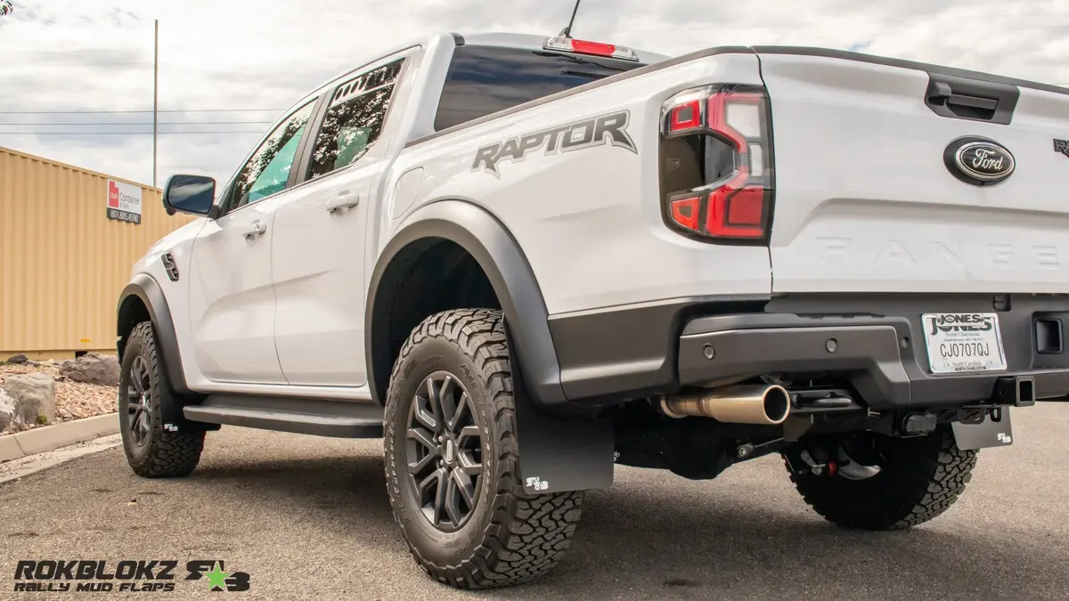 Ford Ranger Raptor 2024+ Mud Flaps 9