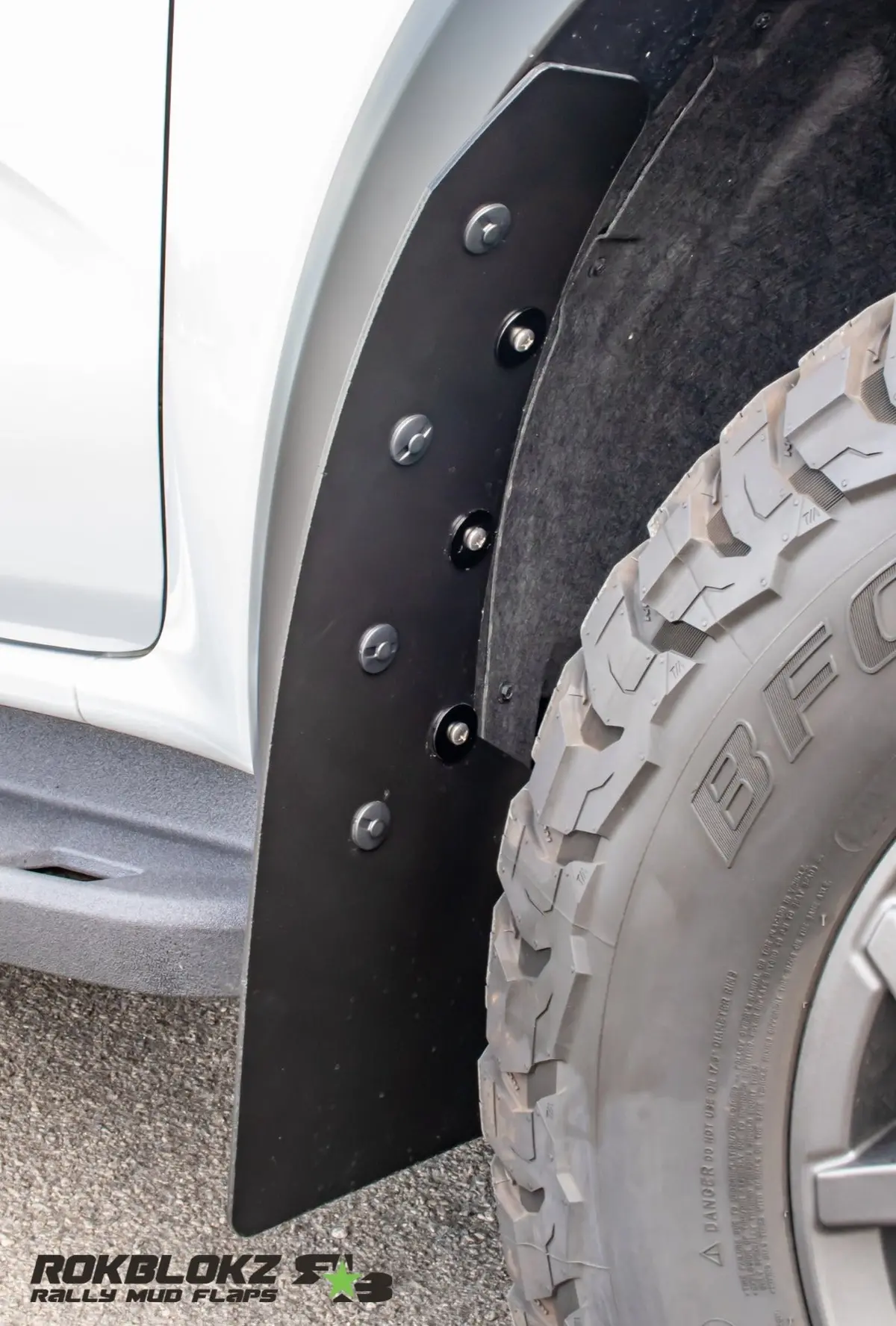 Ford Ranger Raptor 2024+ Mud Flaps 6