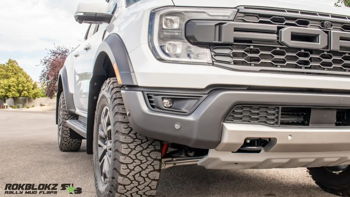 Ford Ranger Raptor 2024+ Mud Flaps 7