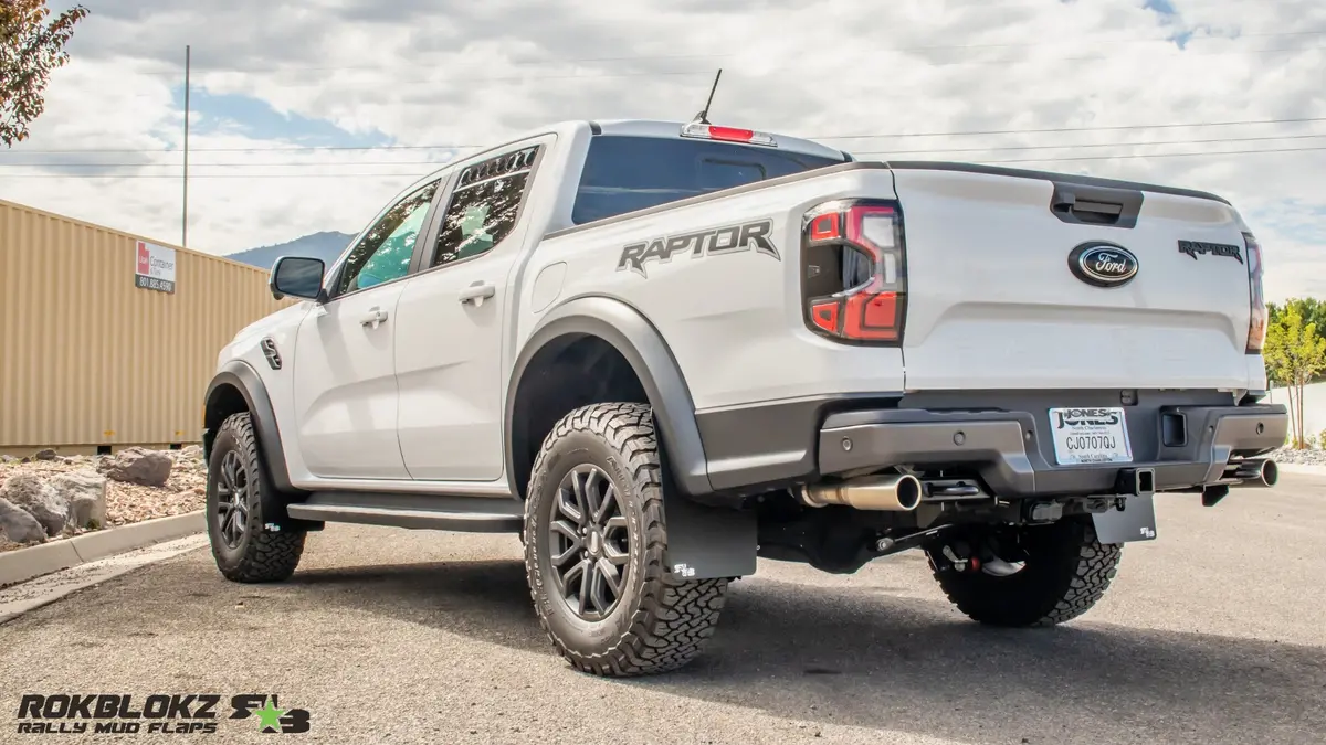 Ford Ranger Raptor 2024+ Mud Flaps 1