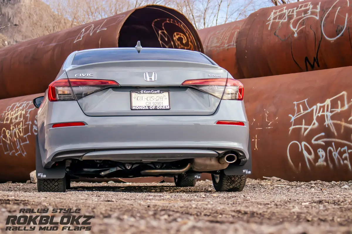 Honda Civic Sedan 2022+ Rally Mud Flaps 11