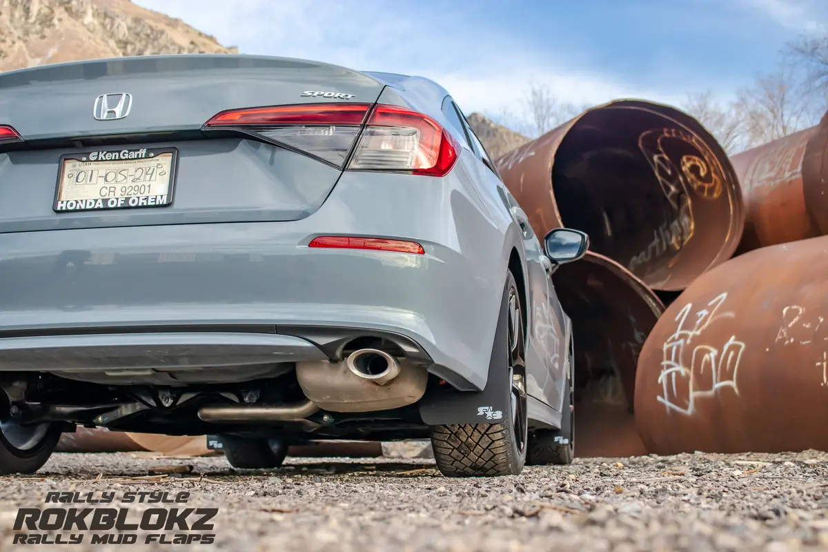 Honda Civic Sedan 2022+ Rally Mud Flaps 9