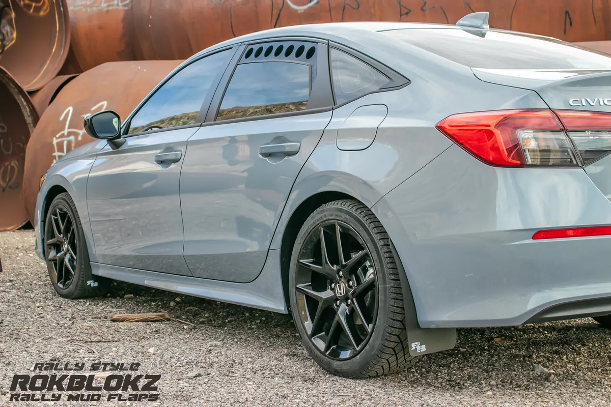 Honda Civic Sedan 2022+ Rally Mud Flaps 10