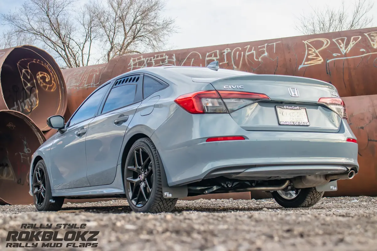 Honda Civic Sedan 2022+ Rally Mud Flaps 1