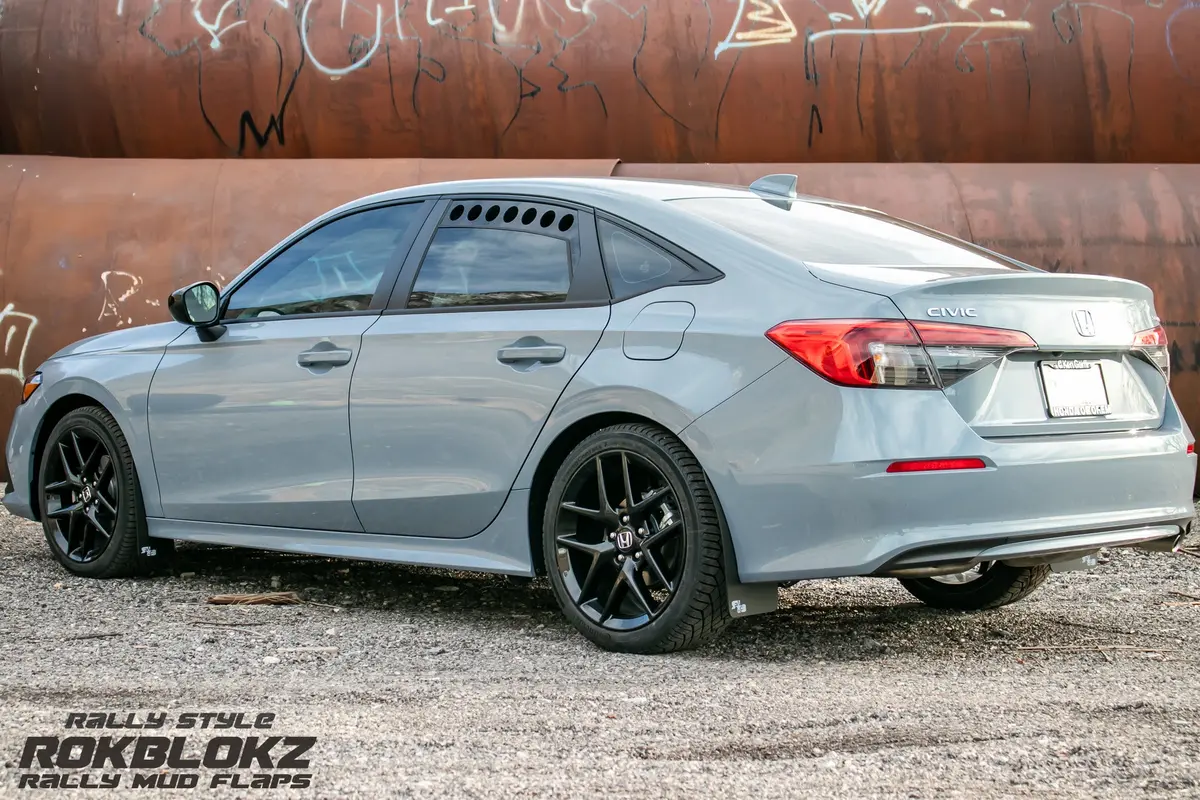 Honda Civic Sedan 2022+ Rally Mud Flaps 8