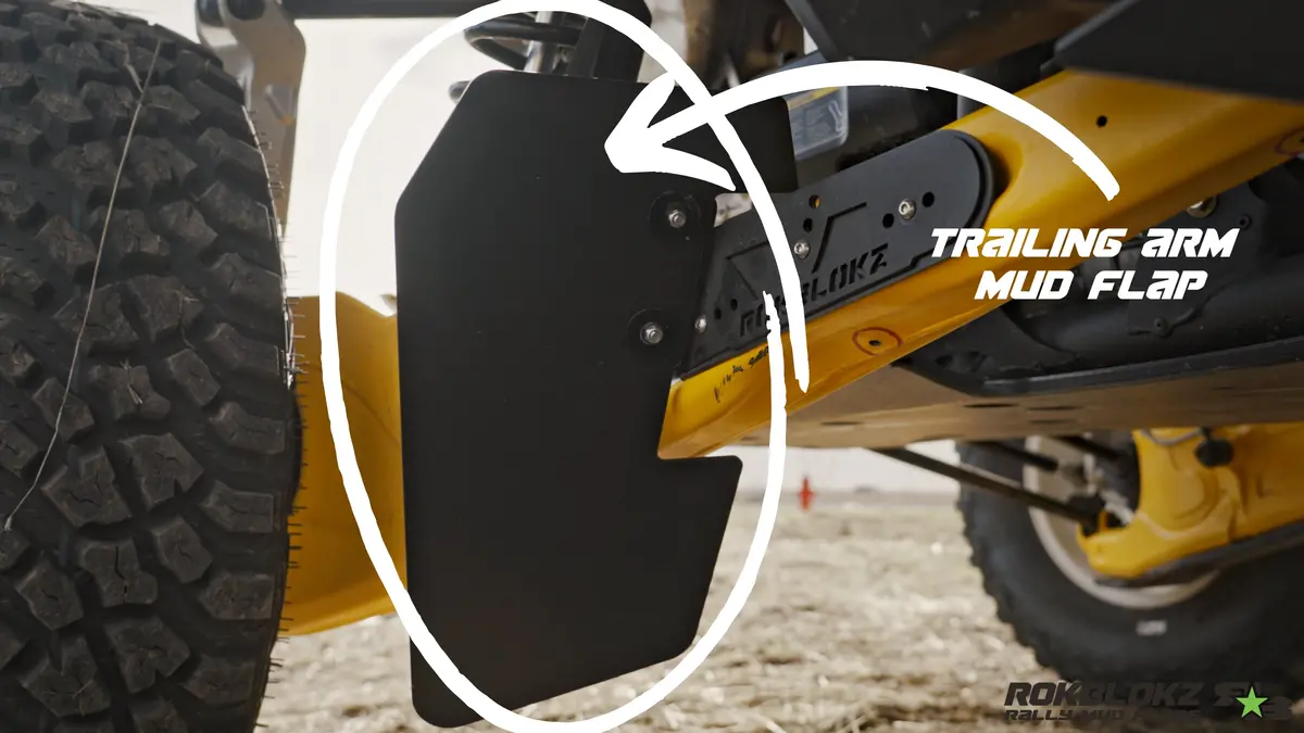 Maverick R Replacement Accents & Trailing Arm Flaps 2