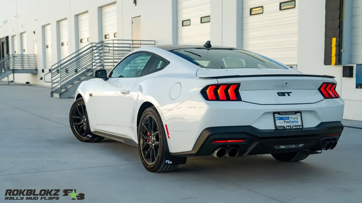 Ford Mustang Rally Mud Flaps 2024+ 1