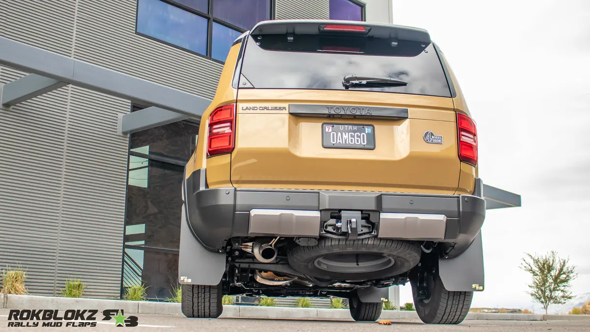 Toyota Land Cruiser 2024+ Mud Flaps 6