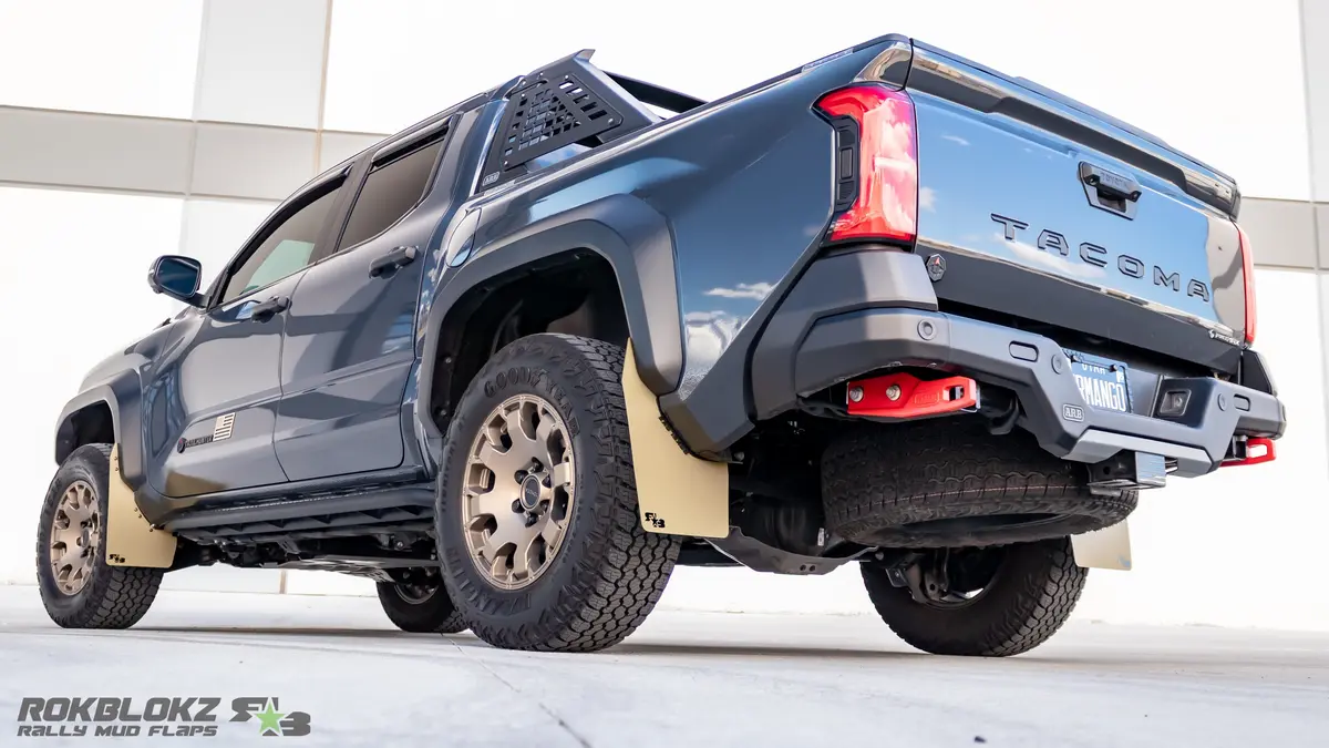 Toyota Tacoma Trd Pro/Trailhunter(4Th Gen) 2024+ High Clearance Mud Flaps 1