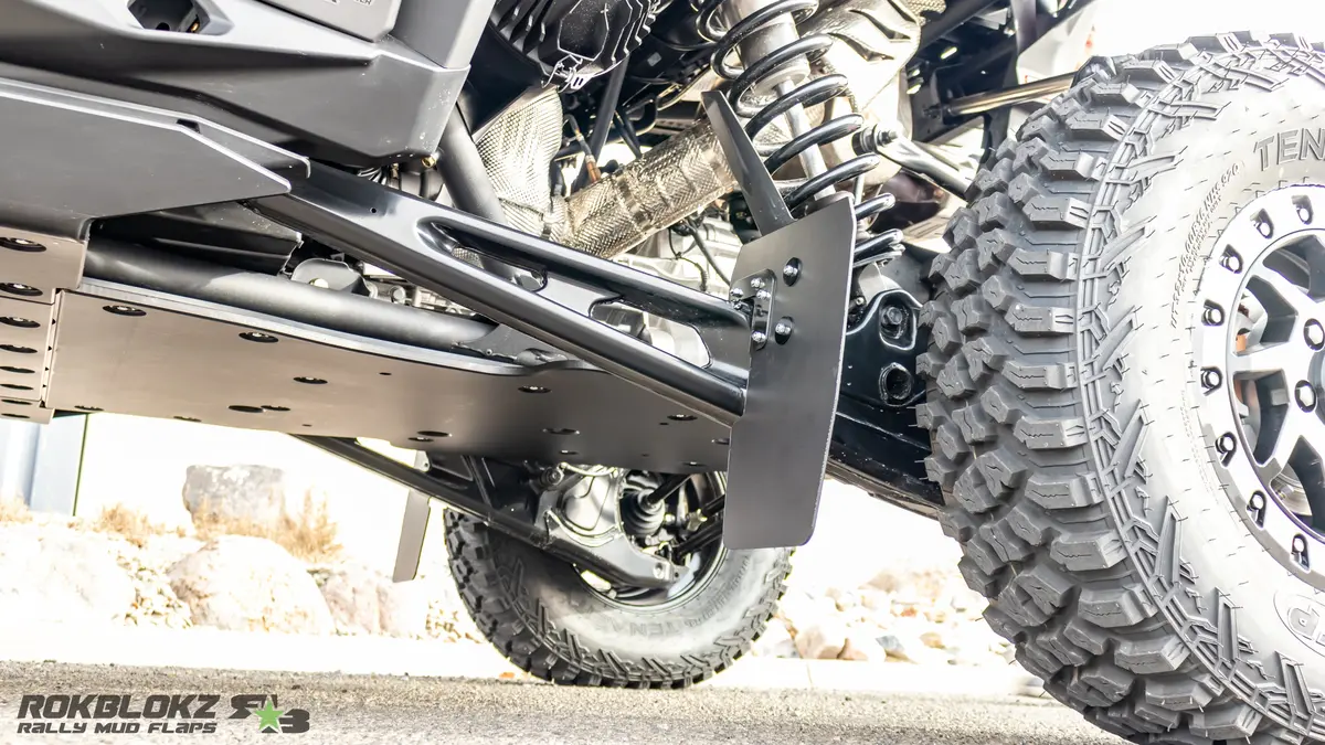 Can-Am Maverick R Maxx 2025+ Trailing Arm Flap Upgrade (Req Oem Brackets) 3