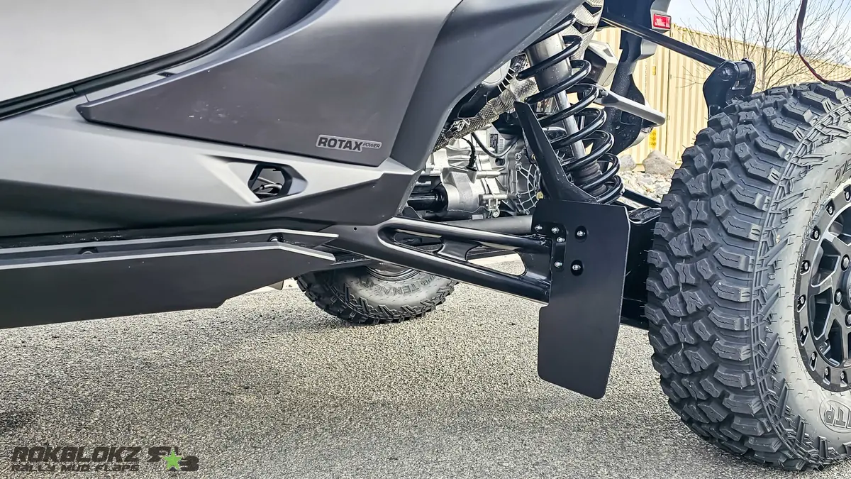 Can-Am Maverick R Maxx 2025+ Trailing Arm Flap Upgrade (Req Oem Brackets) 4