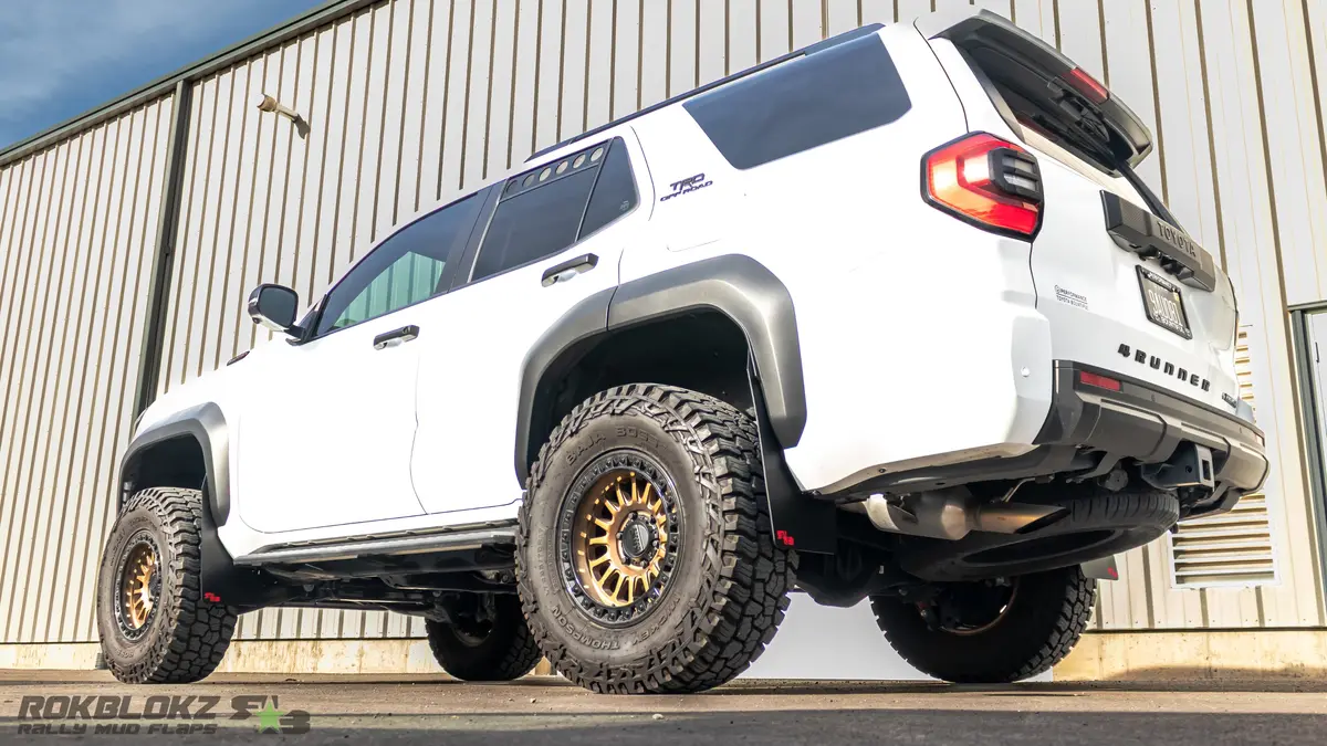 Toyota 4Runner Trd Off-Road (6Th Gen) 2025+ Rally Mud Flaps 1