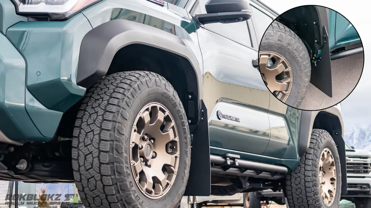 Toyota 4Runner Trd Pro 2025+ High Clearance Mud Flaps 8