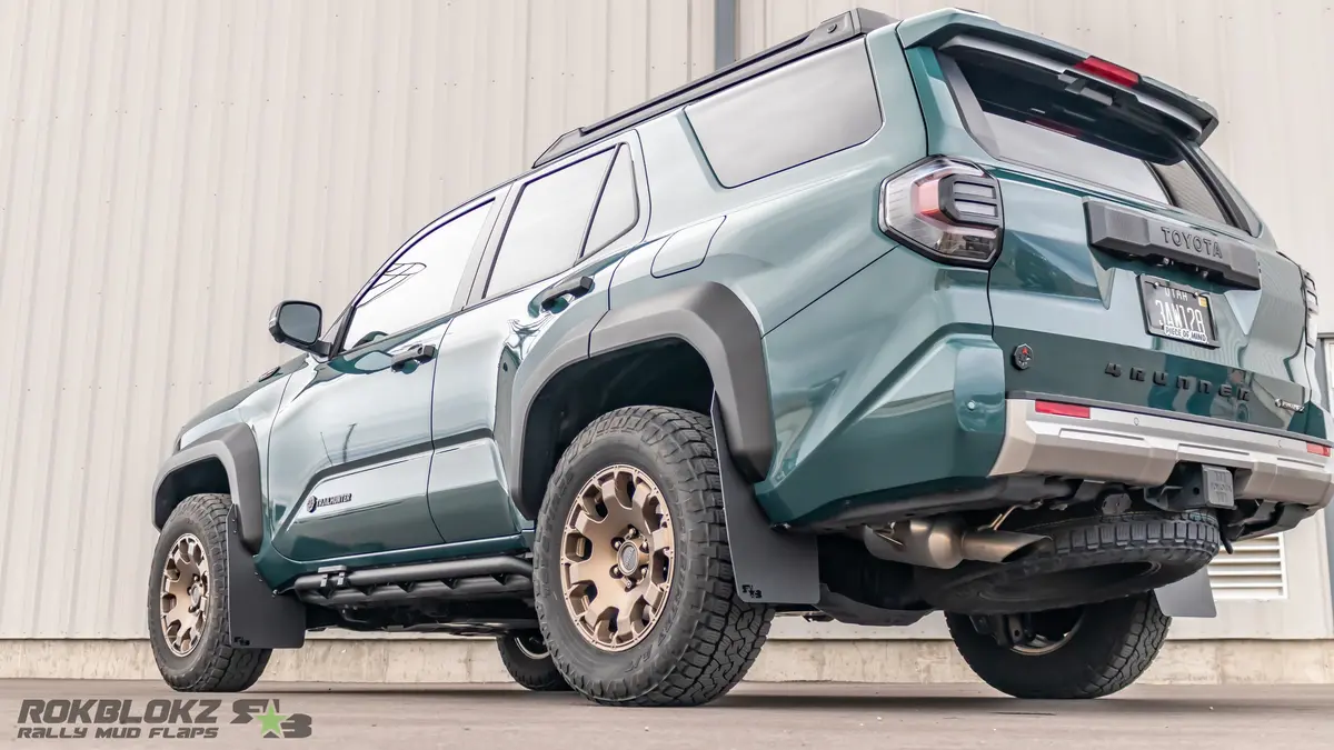 Toyota 4Runner Trd Pro 2025+ High Clearance Mud Flaps 4