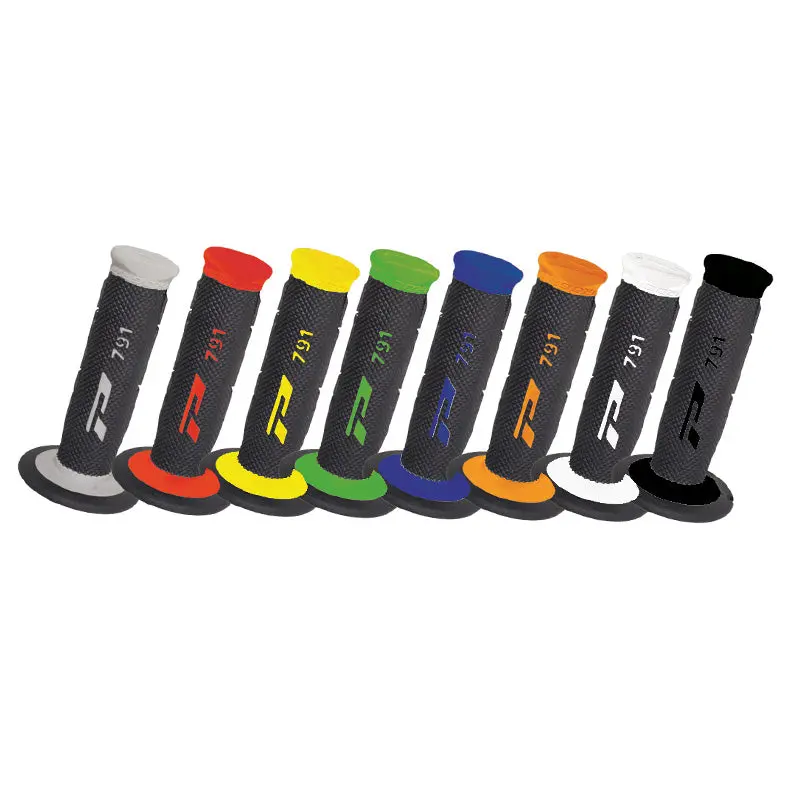 Progrip Soft Touch 791 Blue Black Mx Off Road Grips Dual Density 115Mm 2