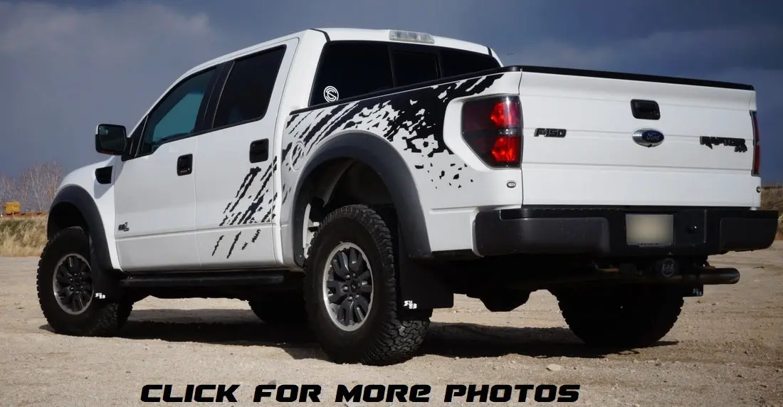 Ford F-150 Raptor 2010-2014 Mud Flaps 1