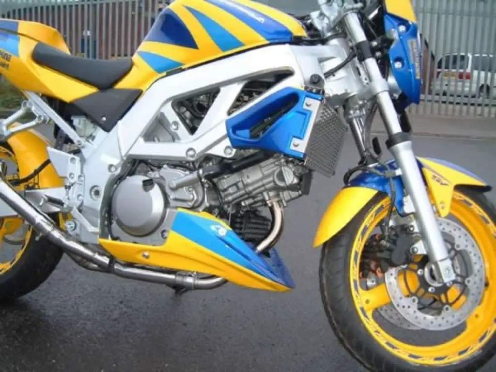 Suzuki Sv650 03-2015 Grp Belly Pan Spoiler Unpainted By Pyramid 1