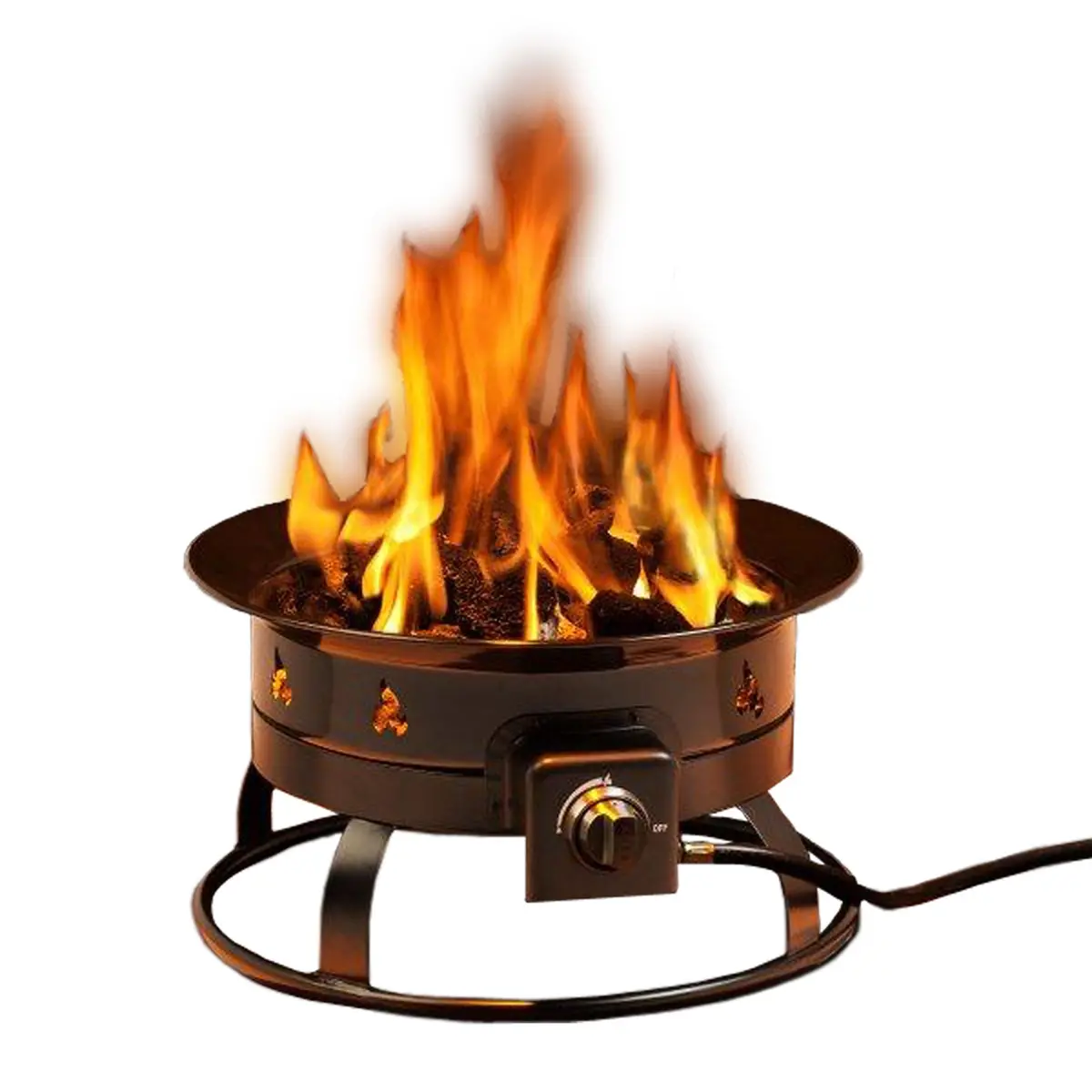 Heininger Automotive 5995 58,000 Btu Portable Propane Outdoor Fire Pit 2