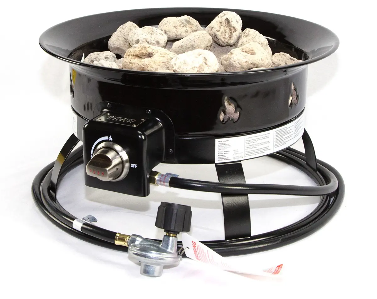 Heininger Automotive 5995 58,000 Btu Portable Propane Outdoor Fire Pit 1