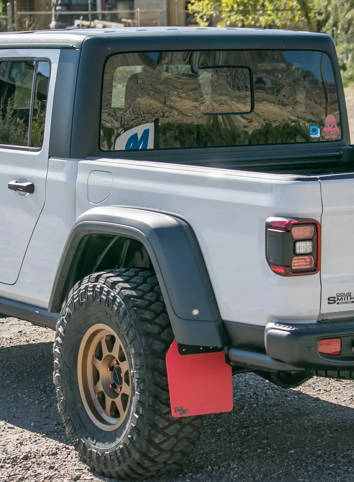 Jeep Gladiator (Jt) 2020+ Mud Flaps - Rear Only 4