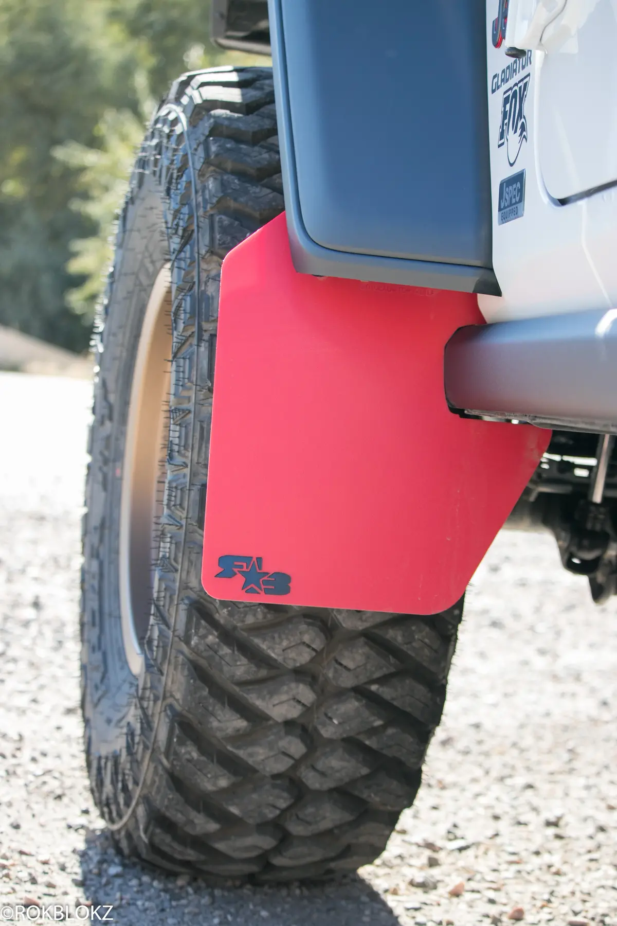 Jeep Gladiator (Jt) 2020+ Mud Flaps - Front Only 8