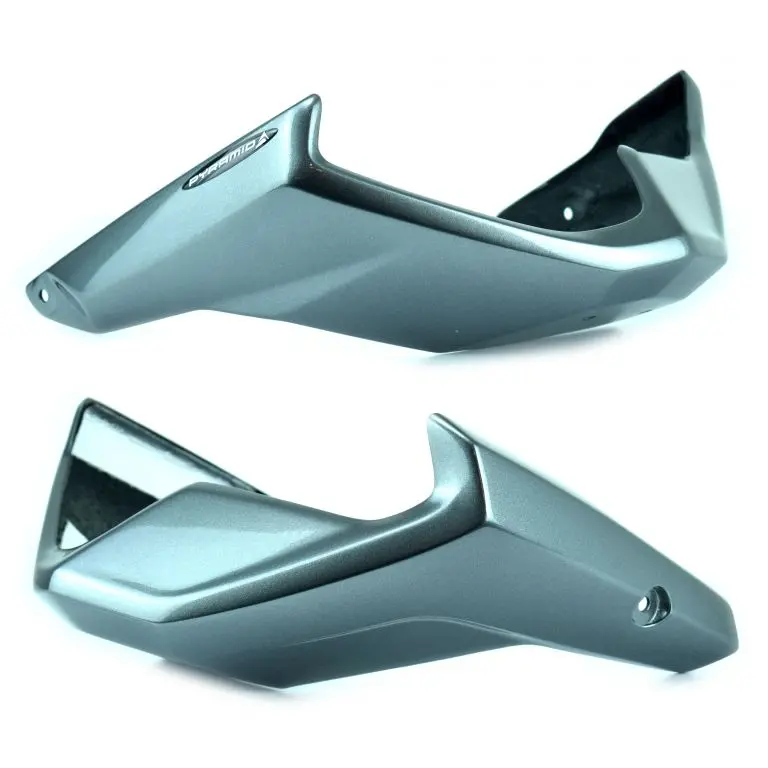Honda Cb650f 2014 > Sword Silver Finish Grp Belly Pan By Pyramid 1